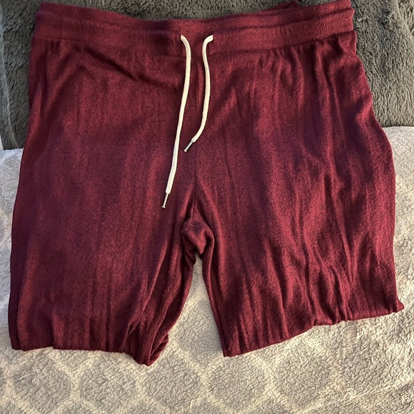 Ambiance Red Track Pants with Elastic Waistband and Drawstring - Picture 1 of 4
